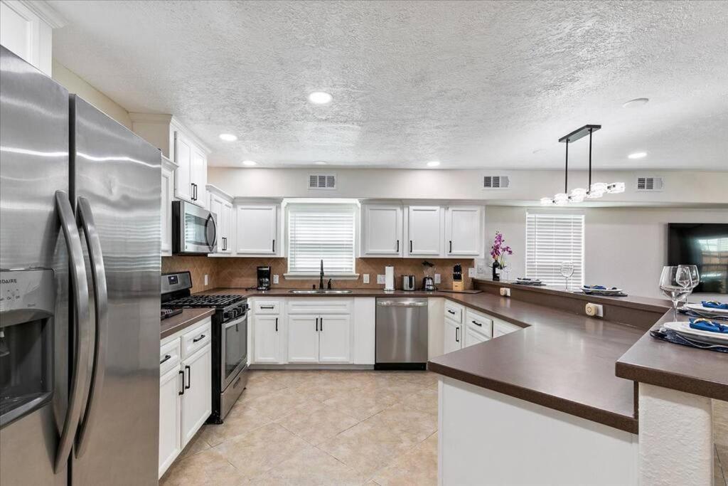 Lucky House - Tranquility In The Middle Of Houston - Tv In Every Room - 300 M2 Dış mekan fotoğraf